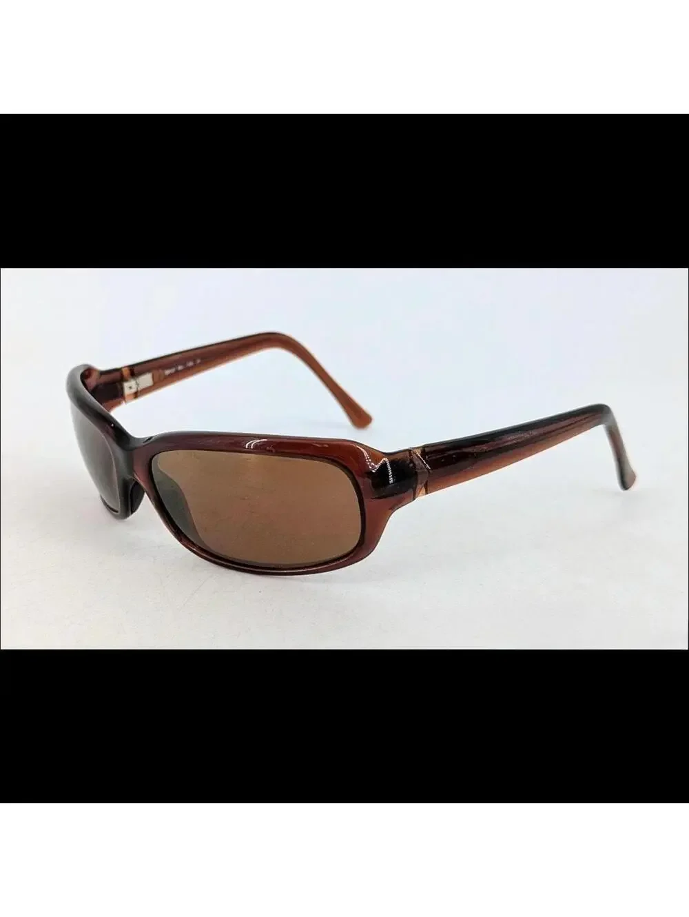 EUC Maui Jim Lagoon MJ 189-26 Brown Frame w/HCL Bronze Polarized Lens